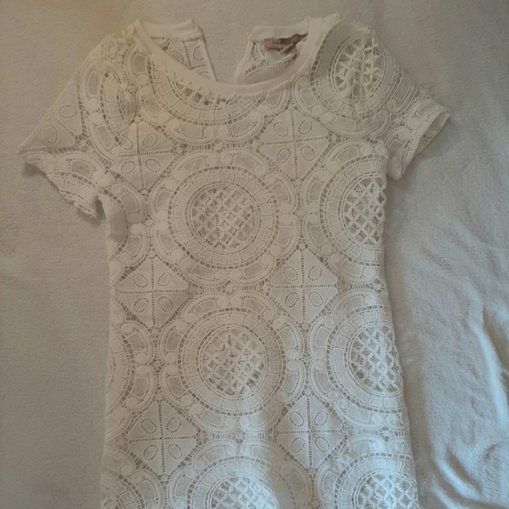 Forever21 White Lace Dress